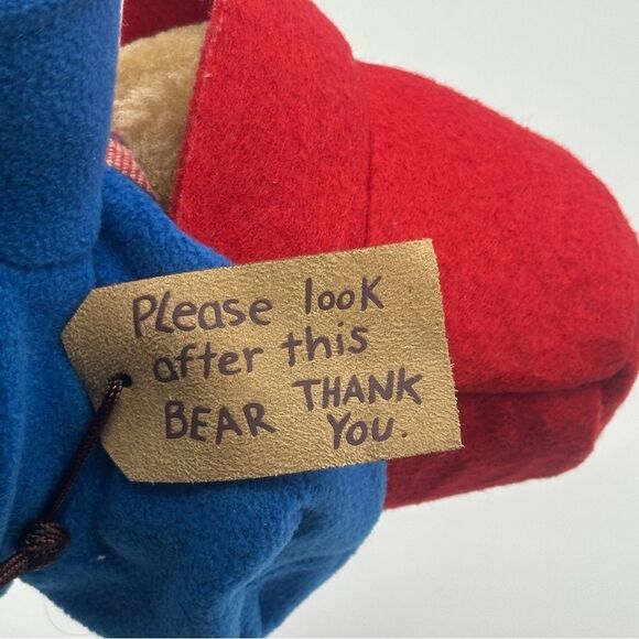 Paddington Bear Soft Toy With Scarf - Picture 5 of 14